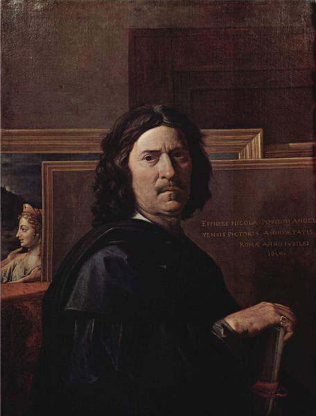 Nicolas Poussin Self-Portrait by Nicolas Poussin France oil painting art